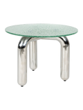 Marly Beistelltisch Glas Chrom, Ansicht 2