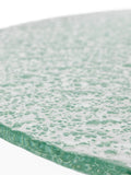 Marly Beistelltisch Glas Chrom, Detail