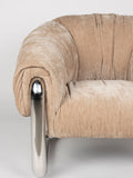 Marly Loungesessel Braun, Detail