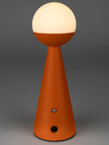 Bello Tischleuchte in Orange, Detail