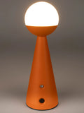 Bello Tischleuchte in Orange, Detail