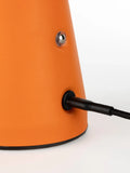 Bello Tischleuchte in Orange, Detail