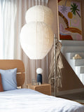 Cocoon Pendelleuchte Creme im Raum