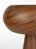 Morel Tischleuchte Braun, Detail