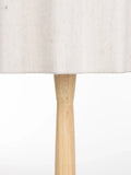 Scallop Tischleuchte Natur, Detail