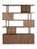 Barbier Bücherregal Walnuss, Ansicht 1