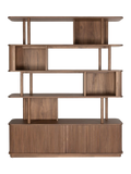 Barbier Bücherregal Walnuss, Ansicht 3