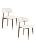 Stanley Esszimmerstuhl Beige/Walnuss, 2er-Set, Ansicht 11