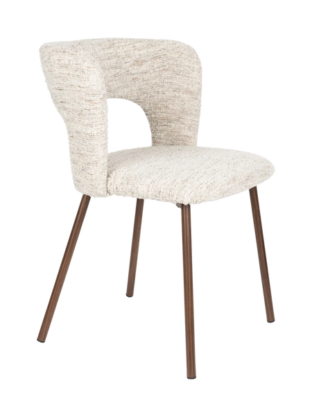 Chelsea Esszimmerstuhl, 2er-Set in Beige, Ansicht 1