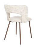 Chelsea Esszimmerstuhl, 2er-Set in Beige, Ansicht 4