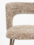 Chelsea Esszimmerstuhl, 2er-Set in Braun, Detail