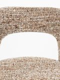 Chelsea Esszimmerstuhl, 2er-Set in Braun, Detail