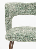Chelsea Esszimmerstuhl, 2er-Set in Grün, Detail