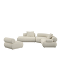 Rembrandt Ecksofa in Beige, Ansicht 4