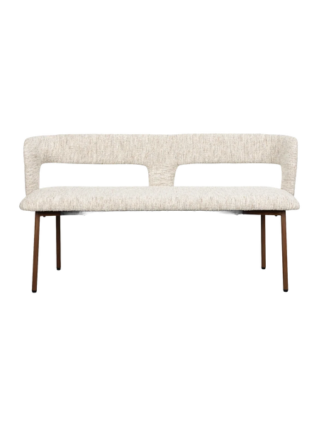 Chelsea Sitzbank in Beige, Ansicht 1