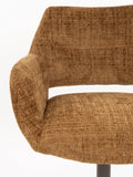 Merel Armlehnstuhl, 2er-Set in Ocker, Detail