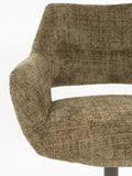 Merel Armlehnstuhl, 2er-Set in Grün, Detail