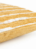 Leaf Kissen in Ocker, Detail
