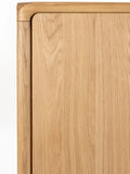 Storm Schrank zweitürig Natur, Detail