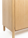 Storm Schrank zweitürig Natur, Detail