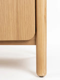Storm Schrank zweitürig Natur, Detail