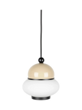 Bumble Pendelleuchte in Beige, Ansicht 1