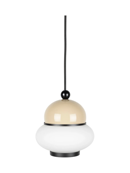 Bumble Pendelleuchte in Beige, Ansicht 1