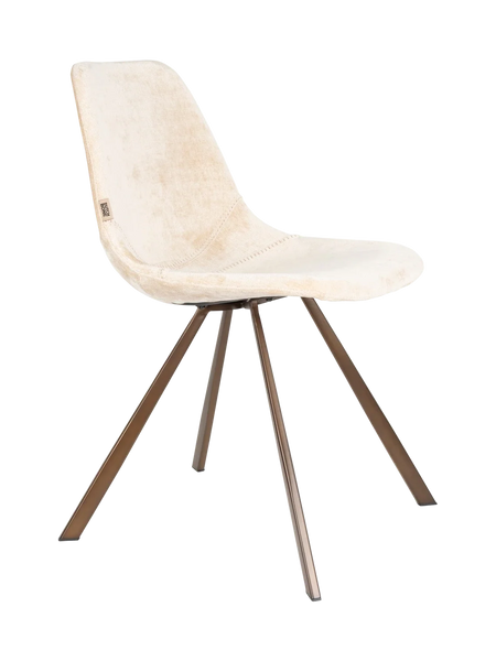 Franky Esszimmerstuhl, 2er-Set in Beige, Ansicht 1