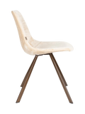 Franky Esszimmerstuhl, 2er-Set in Beige, Ansicht 3