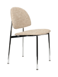 Sunrise Esszimmerstuhl, 2er-Set in Silber/Beige, Ansicht 1