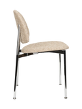 Sunrise Esszimmerstuhl, 2er-Set in Silber/Beige, Ansicht 3