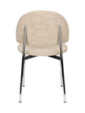 Sunrise Esszimmerstuhl, 2er-Set in Silber/Beige, Ansicht 5