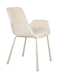Brit Armlehnstuhl, 2er-Set in Beige, Ansicht 1