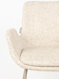 Brit Armlehnstuhl, 2er-Set in Beige, Detail
