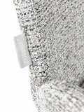 Brit Tresenhocker, 2er-Set in Grau, Detail
