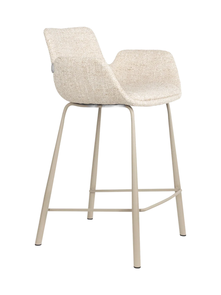 Brit Tresenhocker, 2er-Set in Beige, Ansicht 1