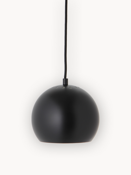 Pendelleuchte | Pendelleuchte Ball Ø18 - Matt schwarz von Frandsen online kaufen bei LIVINGforme.