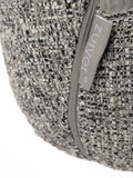 Nikki Armlehnstuhl, 2er-Set in Grau, Detail