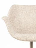 Nikki Armlehnstuhl, 2er-Set in Beige, Detail