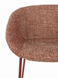 Feston Barhocker, 2er-Set in Terrakotta, Detail