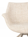 Doulton Armlehnstuhl, 2er-Set in Beige, Detail