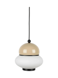 Bumble Pendelleuchte in Beige, Ansicht 1