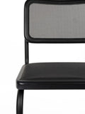 Carree Esszimmerstuhl Schwarz, 2er-Set, Detail