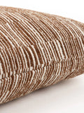 Hudson Kissen in Braun, Detail
