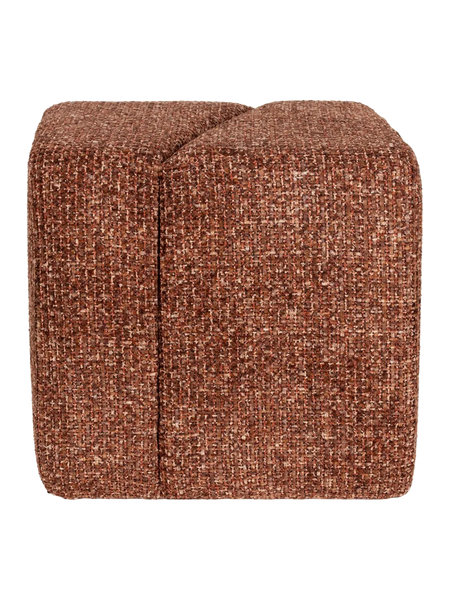 Dance Pouf in Terrakotta, Ansicht 1