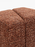 Dance Pouf in Terrakotta, Detail