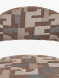 Miyo Armlehnstuhl, 2er-Set in Hellbraun, Detail