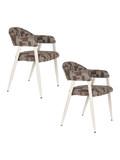 Miyo Armlehnstuhl, 2er-Set in Grau, Ansicht 6