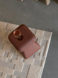 Bricks Teppich Beige im Raum