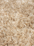 Hairy Teppich rund Beige Ø 200 cm, Detail